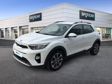 SPOTICAR Kia Stonic 1.4 100ch Isg Launch Edition Occasion - Suv-4x4 Essence Blanc Céleste - Vitrolles - 1203894282_1