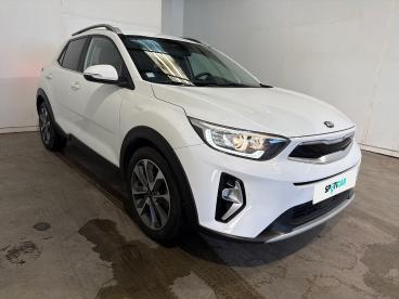 SPOTICAR Kia Stonic 1.0 T-gdi 120ch Mhev Active Dct7 Occasion - Suv-4x4 Hybride Blanc Céleste - Bollene - 1203967405_3