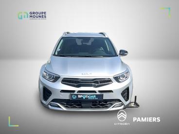 SPOTICAR Kia Stonic 1.0 T-gdi 100 Gt Line Dct7 Occasion - Suv-4x4 Essence Gris Clair - Foix - 1203992101_2