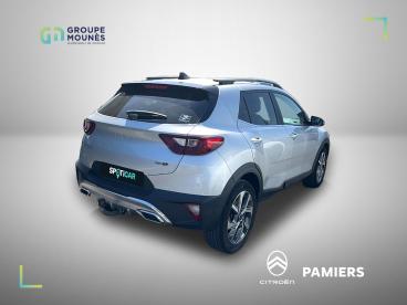 SPOTICAR Kia Stonic 1.0 T-gdi 100 Gt Line Dct7 Occasion - Suv-4x4 Essence Gris Clair - Foix - 1203992101_5