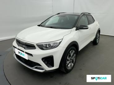 SPOTICAR Kia Stonic 1.0 T-gdi 120ch Mhev Gt Line Occasion - Suv-4x4 Hybride Blanc - Oyonnax - 1204023844_1