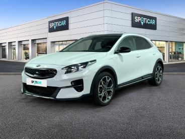 SPOTICAR Kia Xceed 1.6 Gdi Hybride Rechargeable 141ch Dct6 Premium Occasion - Berline Hybride Rechargeable Blanc - Merignac - 1204100599_1