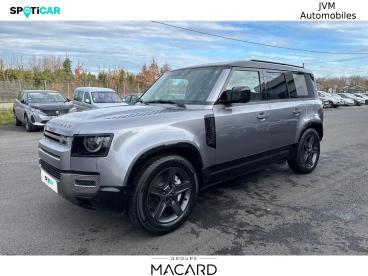 SPOTICAR Land Rover Defender 110 2.0 P400e X-dynamic Se Occasion - Suv-4x4 Hybride Rechargeable Silicon Silver Métallisé - Boe - 1203955202_2