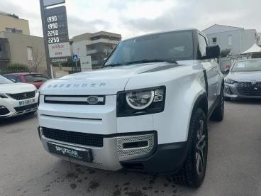 SPOTICAR Land Rover Defender 3.0 D200 90 Bva 4x4 S Occasion - Utilitaire Diesel Blanc - Pignan - 1204169323_1