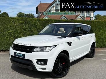 SPOTICAR Land Rover Range Rover Sport Sdv6 3.0 Hybride Autobiography Dynamic Occasion - Suv-4x4 Hybride Blanc - Saint-cloud - 1203385264_1