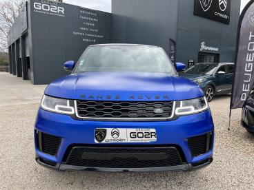 SPOTICAR Land Rover Range Rover Sport P400e 2.0 Phev 404ch Hse Dynamic Auto Occasion - Suv-4x4 Hybride Rechargeable Bleu - Callian - 1203946493_2