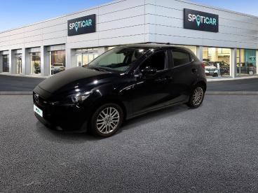 SPOTICAR Mazda 2 1.5 E-skyactiv G M Hyb 90 Exclusive-line Occasion - Citadine Hybride Noir - La Chapelle Heulin - 1203723992_1