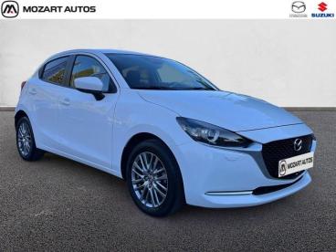 SPOTICAR Mazda 2  Occasion - Citadine Hybride Snowflake White Pearl Mica - Nice - 1203859961_3