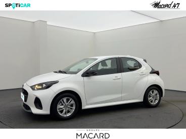 SPOTICAR Mazda 2 1.5 Hybrid 116ch Centre-line 2024 Occasion - Citadine Hybride Northern White Pearl - Boe - 1203871072_1