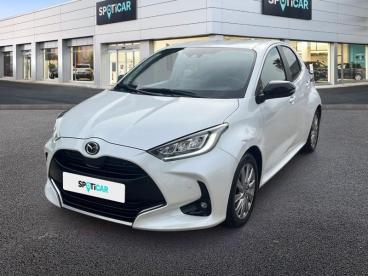 SPOTICAR Mazda 2 1.5 Hybrid 116ch Select Occasion - Citadine Hybride Blanc - Nice - 1203906855_1