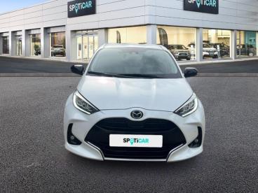 SPOTICAR Mazda 2 1.5 Hybrid 116ch Select Occasion - Citadine Hybride Blanc - Nice - 1203906855_2