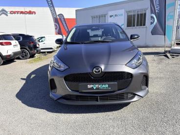 SPOTICAR Mazda 2 1.5 Hybrid 116ch Prime-line 2025 Occasion - Citadine Hybride Lead Grey Métallisé - Nantiat - 1203946079_2