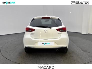 SPOTICAR Mazda 2 1.5 Skyactiv-g M Hybrid 90ch 100eme Anniversaire 5 Occasion - Citadine Hybride Blanc - Auch - 1204013215_5