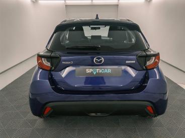 SPOTICAR Mazda 2 1.5 Hybrid 116ch Exclusive-line 2024 Occasion - Citadine Hybride Glass Blue Métallisé - Aubiere - 1204117945_5