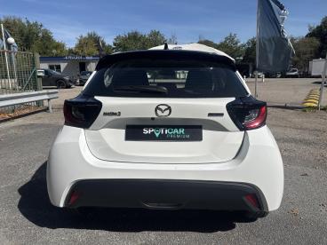 SPOTICAR Mazda 2 1.5 Hybrid 116ch Prime-line 2026 Occasion - Citadine Hybride Blanc - Nantiat - 1204210594_5