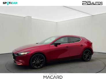 SPOTICAR Mazda 3 2.0 E-skyactiv-x M-hybrid 186ch Homura Bva 2022 Occasion - Berline Hybride Soul Red Crystal Métallisé - Auch - 1203832922_1