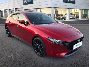 SPOTICAR Mazda 3 2.0 Skyactiv-x M-hybrid 180ch Exclusive 4x4 Bva Ev Occasion - Berline Hybride Soul Red Crystal Métallisé - Nice - 1203844783_3