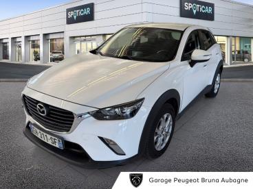 SPOTICAR Mazda 3 Skyactiv-d 105 Dynamique Bvm6 Occasion - Berline Diesel Blanc - Aubagne - 1203889812_1