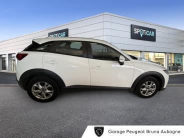 SPOTICAR Mazda 3 Skyactiv-d 105 Dynamique Bvm6 Occasion - Berline Diesel Blanc - Aubagne - 1203889812_4