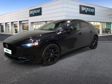 SPOTICAR Mazda 3 3 5 Portes 2.5l E-skyactiv-g M Hybrid 140 Ch Bvm6 Occasion - Berline Essence Bleu - Cesson Sevigne - 1203939010_1