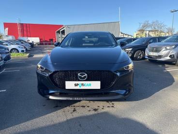 SPOTICAR Mazda 3 3 5 Portes 2.5l E-skyactiv-g M Hybrid 140 Ch Bvm6 Occasion - Berline Essence Bleu - Cesson-sevigne - 1203940465_5