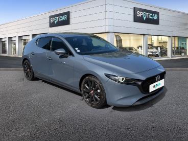 SPOTICAR Mazda 3 2.0l Skyactiv-x M Hybrid 180 Ch Bva6 Exclusive Occasion - Berline Hybride Gris - Deauville - 1204008205_3