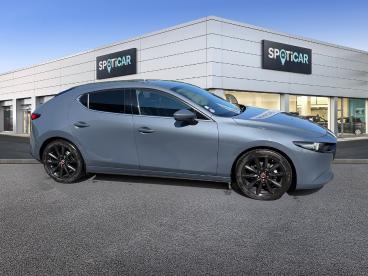SPOTICAR Mazda 3 2.0l Skyactiv-x M Hybrid 180 Ch Bva6 Exclusive Occasion - Berline Hybride Gris - Deauville - 1204008205_4