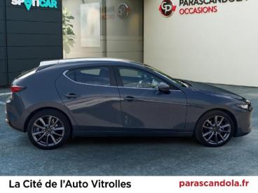 SPOTICAR Mazda 3 2.0 Skyactiv-g M-hybrid 122ch Sportline Evap Occasion - Berline Hybride Polymetal Grey Métallisé - Vitrolles - 1204103791_4