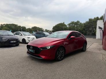 SPOTICAR Mazda 3 2.0 E-skyactiv-g M-hybrid 122ch Sportline Bva Occasion - Berline Hybride Soul Red Crystal Métallisé - Salon De Provence Cedex - 1204138905_5