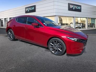 SPOTICAR Mazda 3 2.0 Skyactiv-g M-hybrid 122ch Sportline Evap Occasion - Berline Hybride Soul Red Crystal Métallisé - Annecy - 1204147588_3