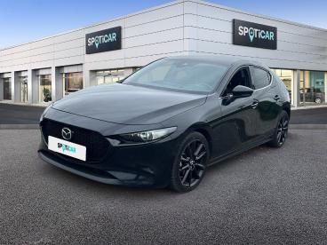 SPOTICAR Mazda 3 2.0 Skyactiv-x M-hybrid 180ch Exclusive Bva Evap 1 Occasion - Berline Hybride Deep Crystal Blue Mica - Longueau - 1204148837_1