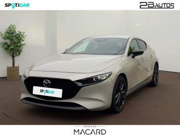 SPOTICAR Mazda 3 2.5 E-skyactiv-g M-hybrid 140ch Nagisa 2025 Occasion - Berline Hybride Machine Grey Métallisé - Auch - 1204180905_2