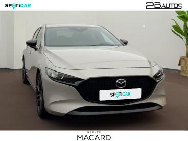 SPOTICAR Mazda 3 2.5 E-skyactiv-g M-hybrid 140ch Nagisa 2025 Occasion - Berline Hybride Machine Grey Métallisé - Auch - 1204180905_3
