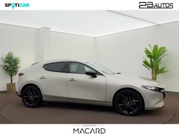 SPOTICAR Mazda 3 2.5 E-skyactiv-g M-hybrid 140ch Nagisa 2025 Occasion - Berline Hybride Machine Grey Métallisé - Auch - 1204180905_4