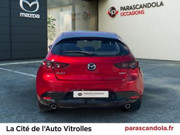SPOTICAR Mazda 3 2.0 E-skyactiv-g M-hybrid 122ch Style Occasion - Berline Hybride Soul Red Crystal Métallisé - Vitrolles - 1204201773_5