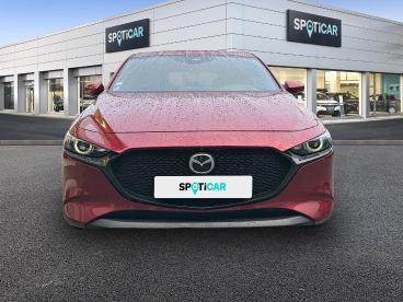 SPOTICAR Mazda 3 2.0 Skyactiv-x M-hybrid 180ch Exclusive 4x4 Bva Ev Occasion - Berline Hybride Soul Red Crystal Métallisé - Quimperle - 1204237969_2