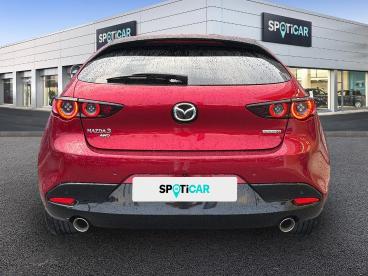SPOTICAR Mazda 3 2.0 Skyactiv-x M-hybrid 180ch Exclusive 4x4 Bva Ev Occasion - Berline Hybride Soul Red Crystal Métallisé - Quimperle - 1204237969_5