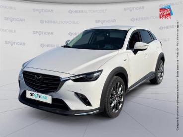 SPOTICAR Mazda Cx-3 2.0 Skyactiv-g 121ch 100eme Anniversaire 2021 Occasion - Suv-4x4 Essence Blanc - Reims - 1203908491_1