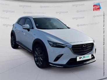 SPOTICAR Mazda Cx-3 2.0 Skyactiv-g 121ch 100eme Anniversaire 2021 Occasion - Suv-4x4 Essence Blanc - Reims - 1203908491_3