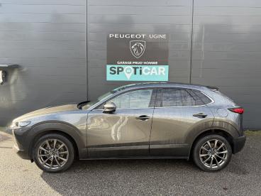 SPOTICAR Mazda Cx-30 2.0l E-skyactiv X M Hybrd 4x4 Sport Bva6 Occasion - Suv-4x4 Hybride Gris Foncé - Ugine - 1203806205_1