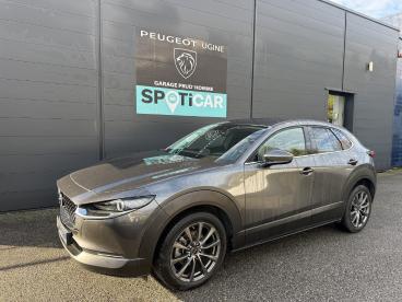 SPOTICAR Mazda Cx-30 2.0l E-skyactiv X M Hybrd 4x4 Sport Bva6 Occasion - Suv-4x4 Hybride Gris Foncé - Ugine - 1203806205_3