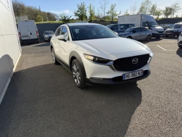 SPOTICAR Mazda Cx-30 2.5 E-skyactiv-g M-hybrid 140ch Centre-line Bva 20 Occasion - Suv-4x4 Hybride Snowflake White Pearl Mica - Auch - 1203821055_3