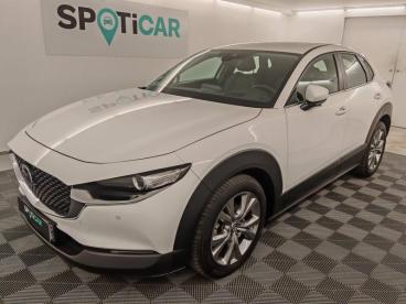 SPOTICAR Mazda Cx-30 2.0 E-skyactiv-g M-hybrid 122ch Style Bva 2021 Occasion - Suv-4x4 Hybride Blanc - Aubiere - 1203970966_1