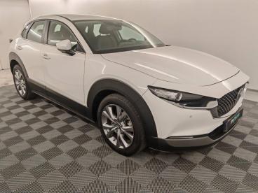 SPOTICAR Mazda Cx-30 2.0 E-skyactiv-g M-hybrid 122ch Style Bva 2021 Occasion - Suv-4x4 Hybride Blanc - Aubiere - 1203970966_3