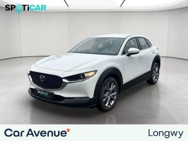 SPOTICAR Mazda Cx-30 2.0 E-skyactiv-g M-hybrid 150ch Exclusive-line Bva Occasion - Suv-4x4 Hybride Snowflake White Pearl Mica - Lexy - 1203982273_1