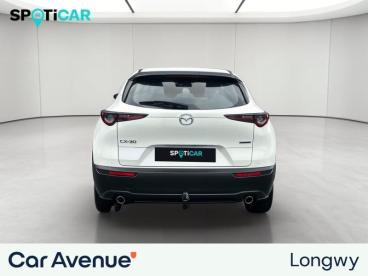 SPOTICAR Mazda Cx-30 2.0 E-skyactiv-g M-hybrid 150ch Exclusive-line Bva Occasion - Suv-4x4 Hybride Snowflake White Pearl Mica - Lexy - 1203982273_4