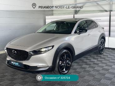 SPOTICAR Mazda Cx-30 2.5l E-skyactiv G M Hybrid 140 Ch 4*2 Bvm6 Homura Occasion - Suv-4x4 Essence Deep Crystal Blue - Noisy Le Grand - 1204137819_1