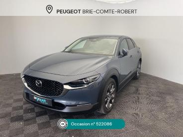 SPOTICAR Mazda Cx-30 2.0l E-skyactiv X M Hybrid 186 Ch 4x2 Bvm6 Takumi Occasion - Suv-4x4 Essence Gris Clair - Brie comte robert - 1204188463_1
