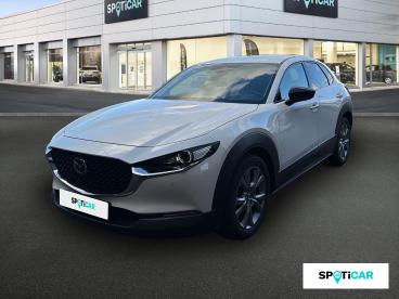 SPOTICAR Mazda Cx-30 2.0l E-skyactiv X M Hybrid 186 Ch 4x2 Bvm6 Sportli Occasion - Suv-4x4 Essence Blanc - Talange - 1204211060_1