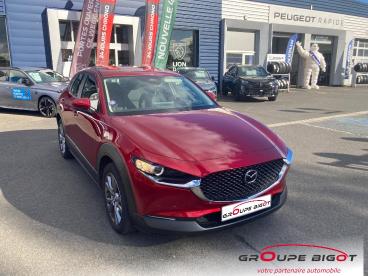 SPOTICAR Mazda Cx-30 2.0 E-skyactiv-g M-hybrid 122ch Style Bva 2021 Occasion - Suv-4x4 Hybride Soul Red Crystal Métallisé - Romorantin - 1204242014_2